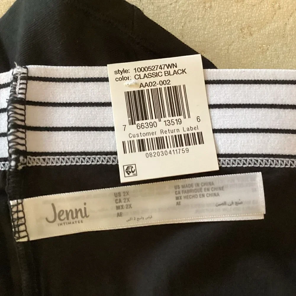 NWT. Jenni, a Macy’s Brand Women’s Size 2X Bikini Brief